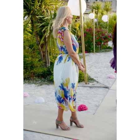 Robe longue multicolore 36- 42