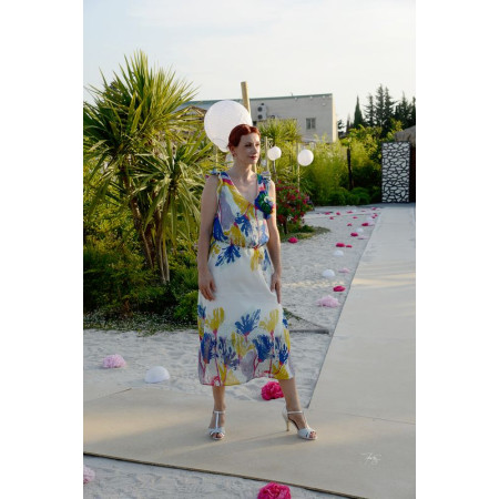 Robe longue multicolore 36- 42