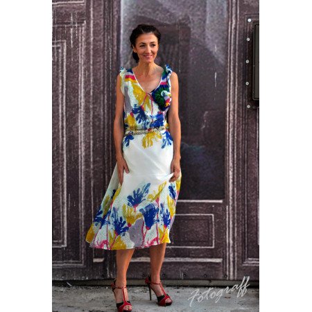 Robe longue multicolore 36- 42