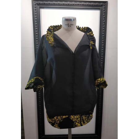 Blouse en tissu coréen Hanbok + soie