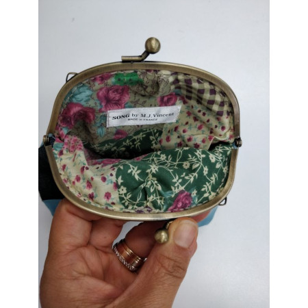petit porte monnaie en coton