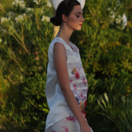 TOP en chic style asymétrique