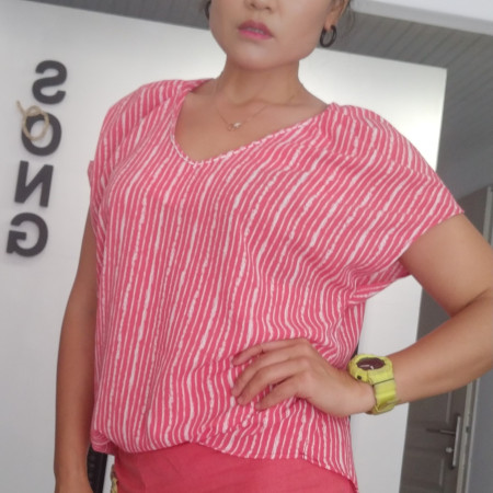 Tunique Orange pour l'été