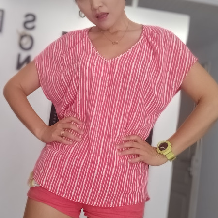 Tunique Orange pour l'été