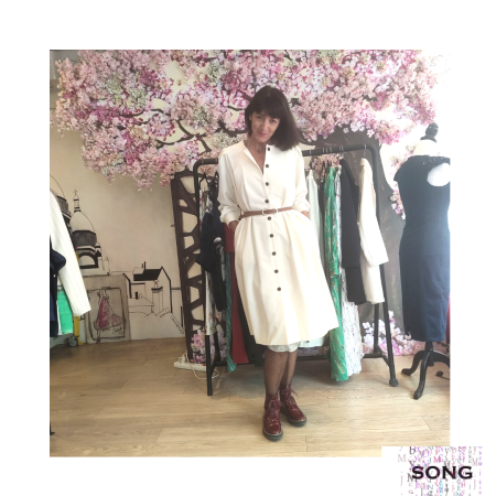 Robe + Manteau entre saison