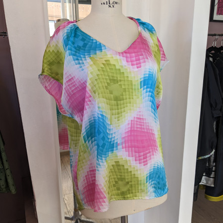 Blouse fluide pour l'été