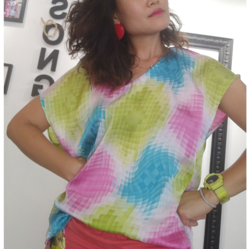 Blouse fluide pour l'été