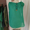 Blouse en coton fin vert