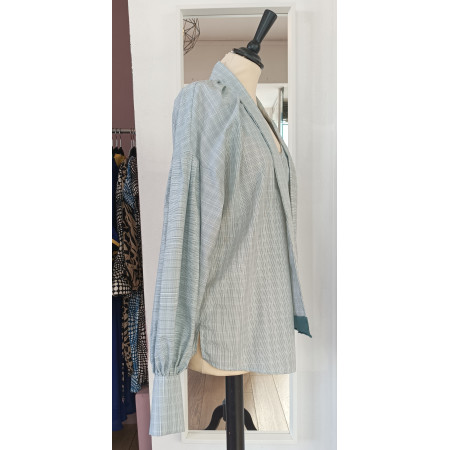 Blouse en coton manches longues