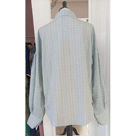 Blouse en coton manches longues