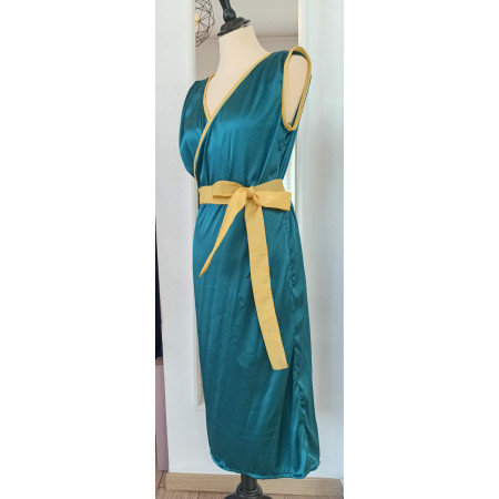 Robe en satin